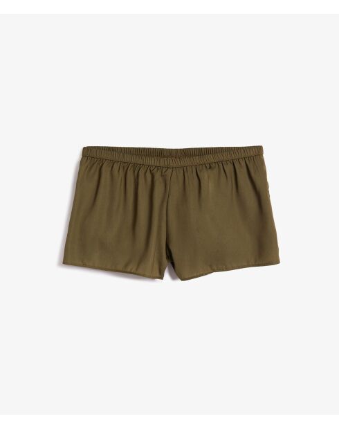 Nilgrüne Chroma-Shorts