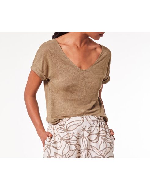 Ruddy khaki olijfgroen t-shirt