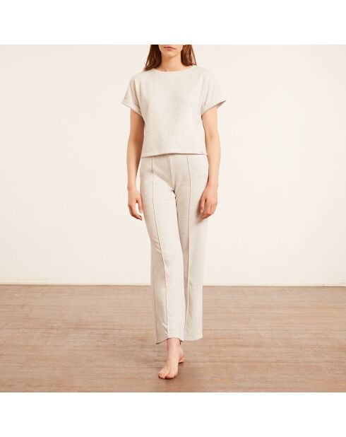 Lichtgrijze Chrissy broek