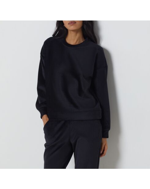 Sweatshirt Engel noir