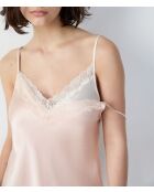 Milchrosafarbenes Nachthemd