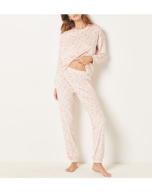 Pigiama due pezzi ecru Vanni