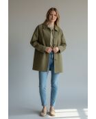 Leichter khakifarbener Trenchcoat Holly