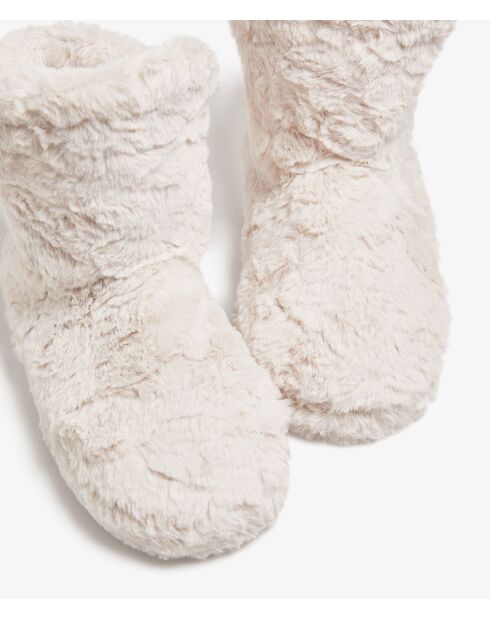 Bottines Oxana gris clair