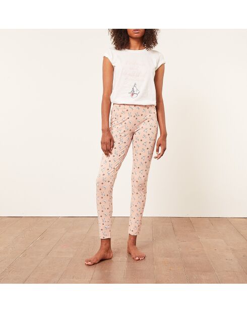 Legging Yvan rose poudre