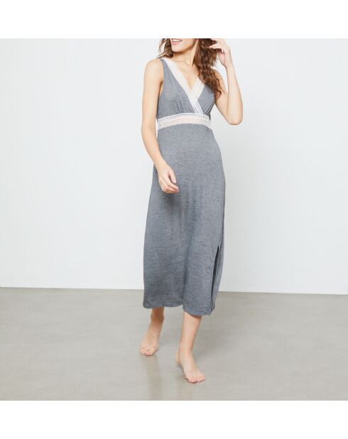 Warm Day graues Nachthemd