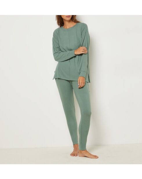 Sudadera Cloane caqui oliva