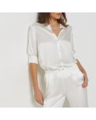 Witte Cliff blouse