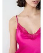 Camisole mit milchigem Orchideenmuster