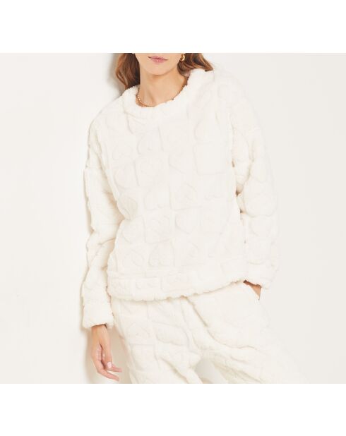 Sweatshirt Volbert écru