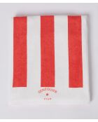 Rood Senequier servet met capsule