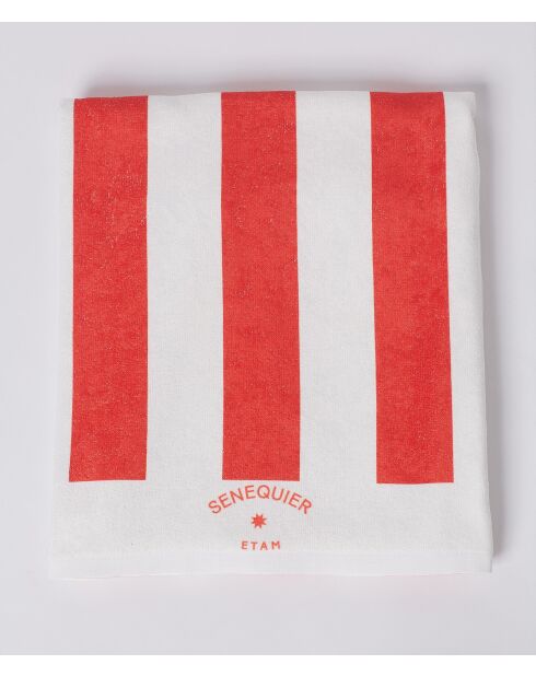 Rood Senequier servet met capsule