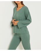 Dolma khaki olijfkleurige broek