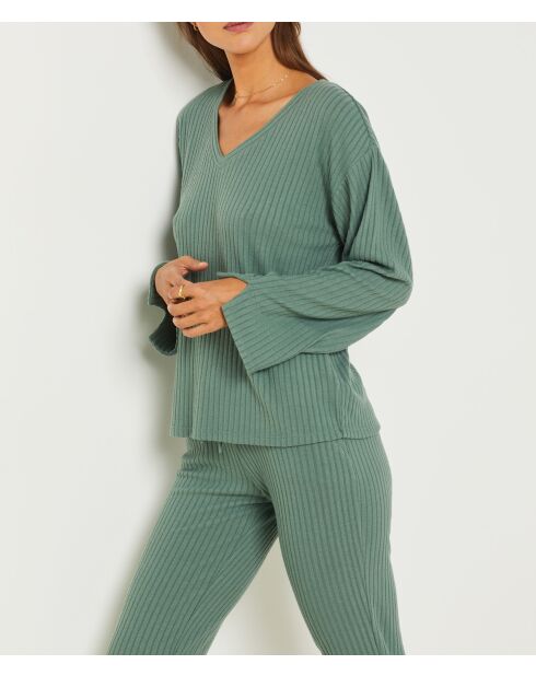 Dolma khaki olijfkleurige broek