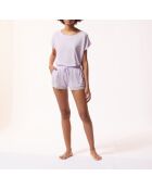 Lila korte broek van Maday