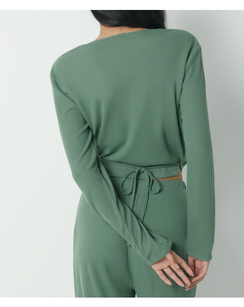 Sudadera Dolia caqui oliva