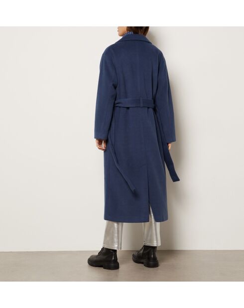 Marineblauwe jas Paulianne