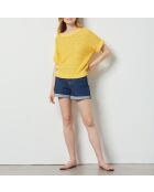 Maglione Crew giallo sole