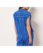 Koningsblauw hemd Cano