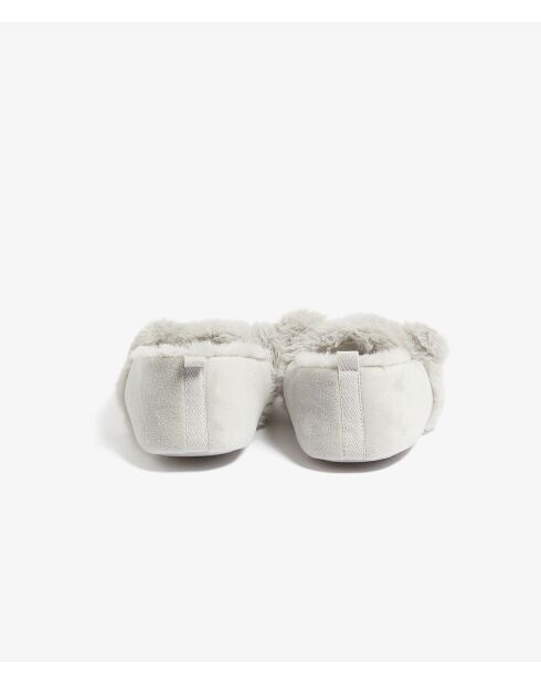 Lichtgrijze muiltjes van Clelia