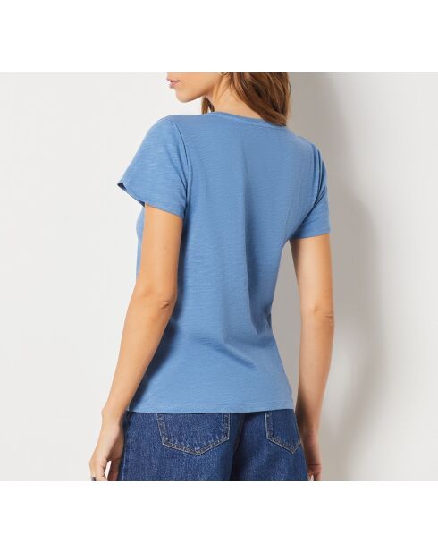 T-shirt blu Calea