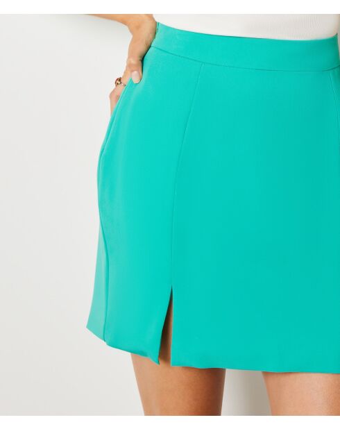 Jupe Luisa bleu vert