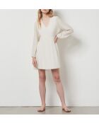 Ecru Faki jurk