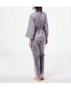 Pigiama tre pezzi Velly antracite