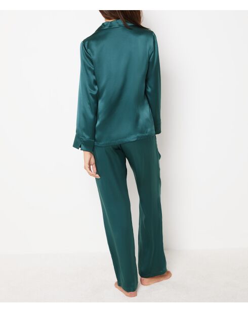 Camicia verde perlato