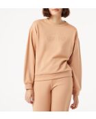 Sweatshirt Cunta abricot