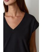 Joss V schwarzes T-Shirt