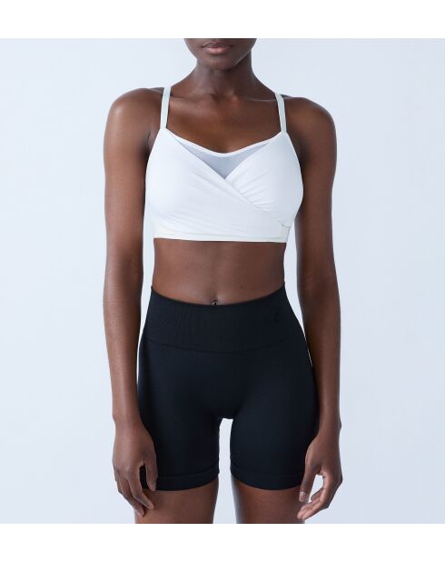 Sujetador blanco con aros Adapt