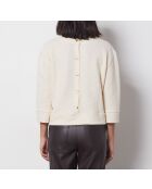 Aaron ecrufarbenes T-Shirt