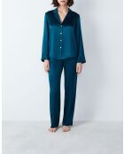 Pearly duck blauw hemd