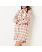 Liquette Cerisa carreaux marron