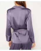 Middernachtblauw hemd van Ely