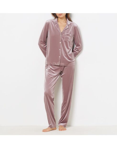 Pantalon Bellah mauve