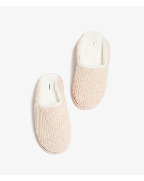 Mules Dolly Pink Powder