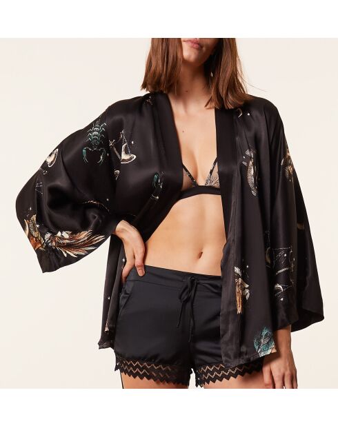 Déshabillé Asthro noir