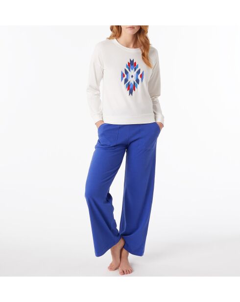 Saba ecrufarbenes T-Shirt