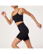 Schwarze Radhose Active