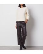 Aaron ecrufarbenes T-Shirt