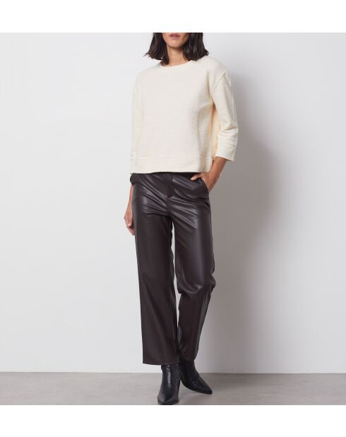 Aaron ecrufarbenes T-Shirt