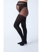 30D Maternity schwarze Strumpfhose