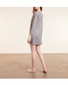 Big T Yanka graues Nachthemd