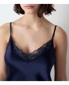 Camisola azul lechoso