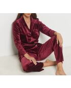 Camicia granata bordeaux Bellah