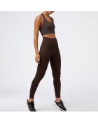 Camiseta sin mangas marrón Podium