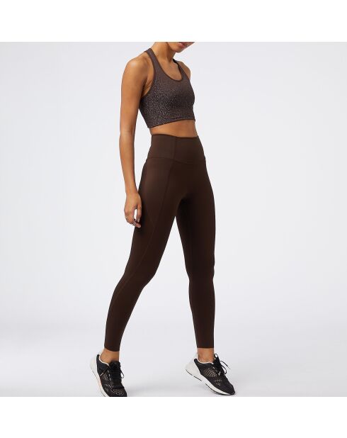 Camiseta sin mangas marrón Podium