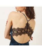 Camicia da notte Narcisse Marine